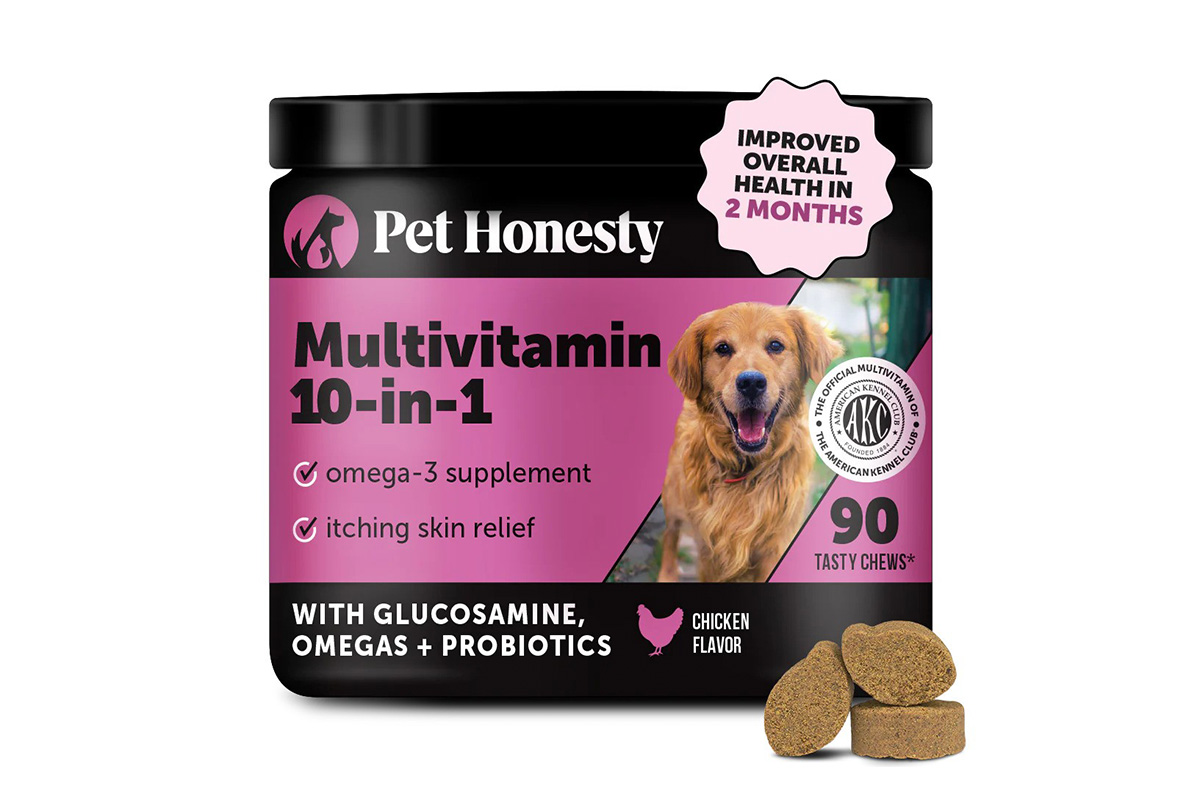 Pet Honesty's multivitamin dog supplement